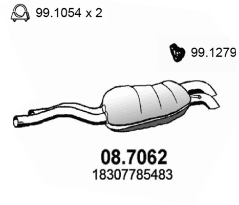 Rear Muffler