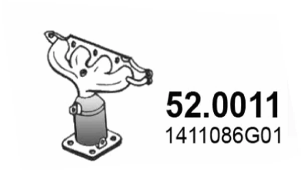 Catalyseur ASSO 52.0011