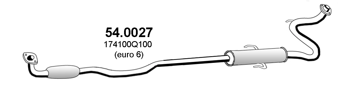 Catalyseur ASSO 54.0027