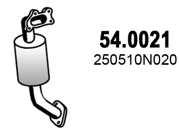 Catalyseur ASSO 54.0021