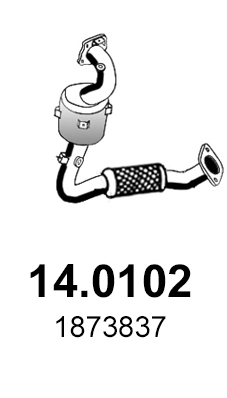 Catalyseur ASSO 14.0102