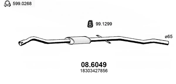 Centre Muffler
