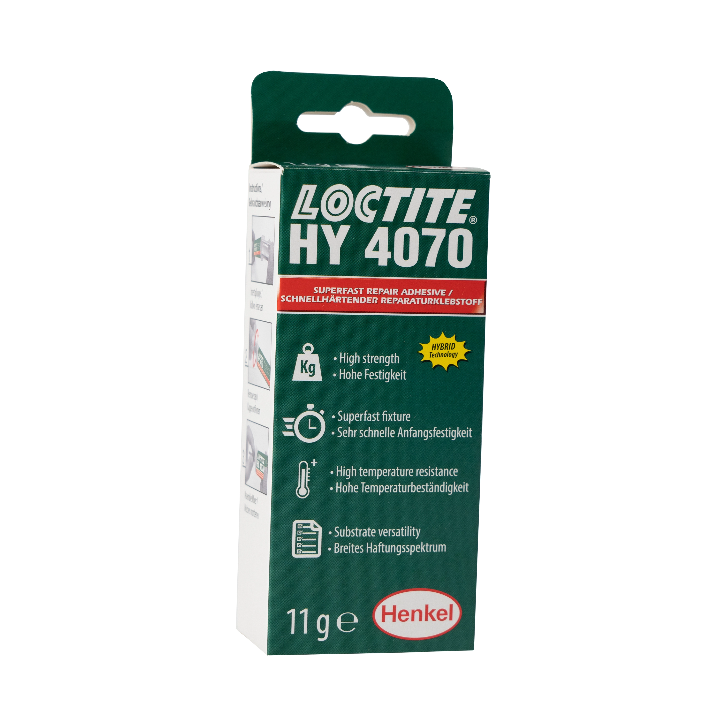 HENKEL 2237457 — Клей Loctite HY 4070 універсальний 11гр