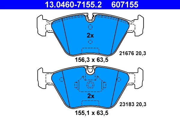 Kit de plaquettes de frein, frein a disque