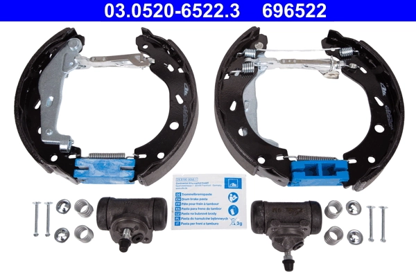 Jeu de mâchoires de frein ATE 03.0520-6522.3