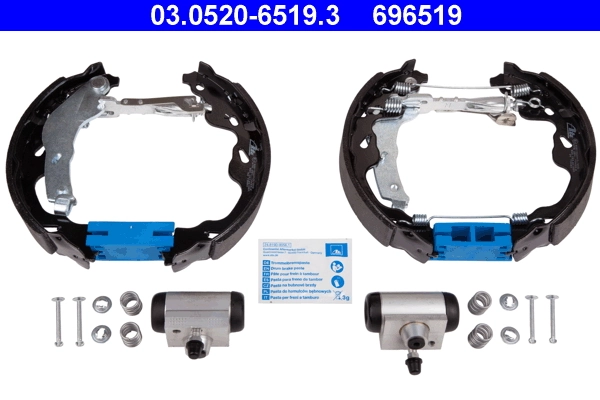 Jeu de mâchoires de frein ATE 03.0520-6519.3