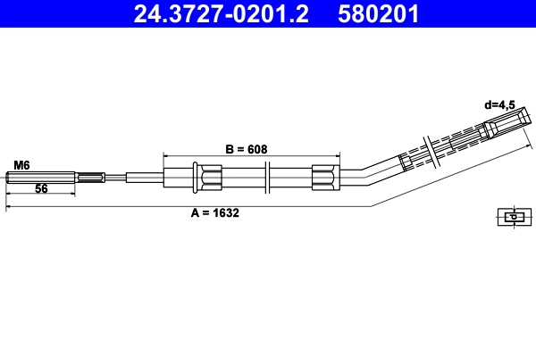 Cable Pull, parking brake
