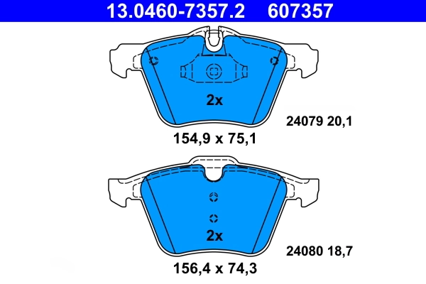 Kit de plaquettes de frein, frein a disque