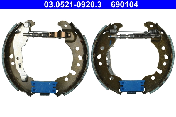 Jeu de mâchoires de frein ATE 03.0521-0920.3
