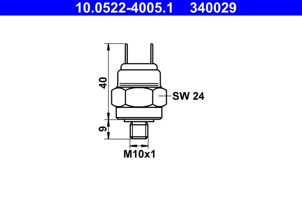 Pressure Switch, brake hydraulics
