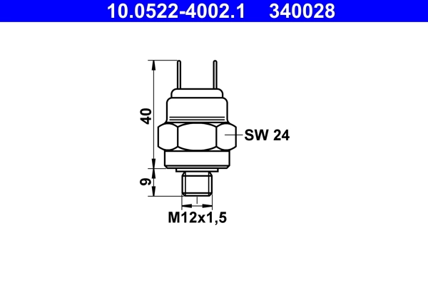 Pressure Switch, brake hydraulics