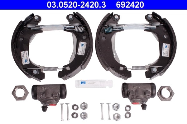 Jeu de mâchoires de frein ATE 03.0520-2420.3