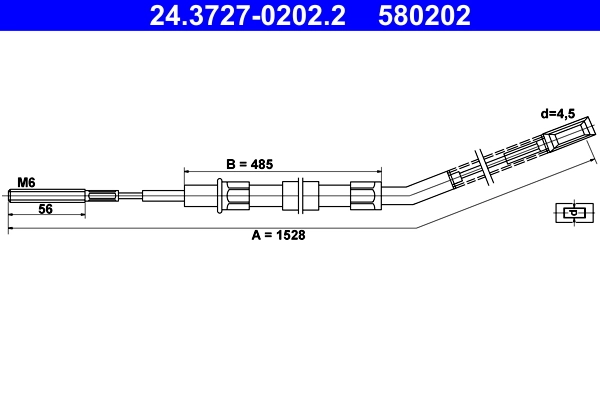 Cable Pull, parking brake