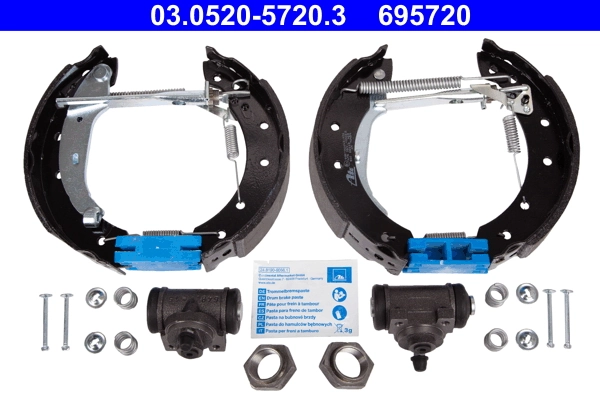 Jeu de mâchoires de frein ATE 03.0520-5720.3