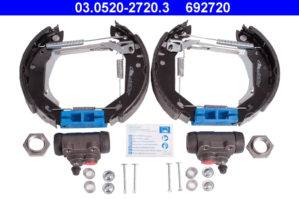 Jeu de mâchoires de frein ATE 03.0520-2720.3