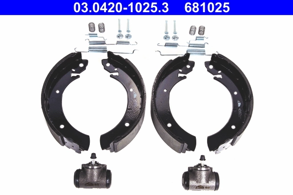Jeu de mâchoires de frein ATE 03.0420-1025.3