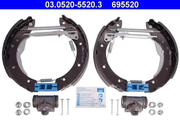 Jeu de mâchoires de frein ATE 03.0520-5520.3