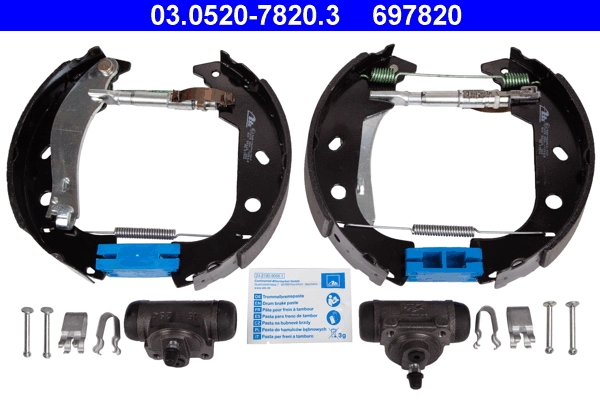 Jeu de mâchoires de frein ATE 03.0520-7820.3