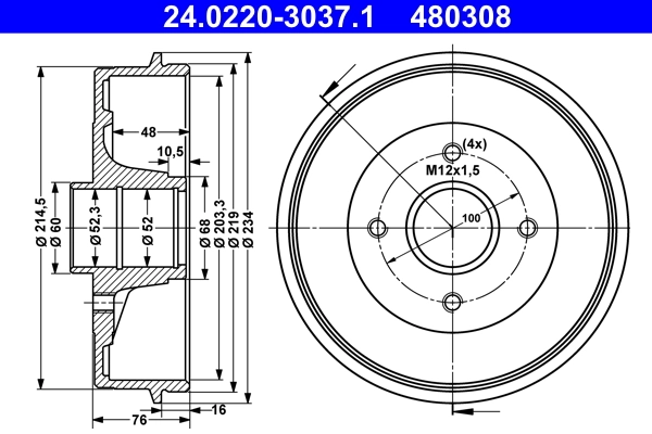 Tambour de frein