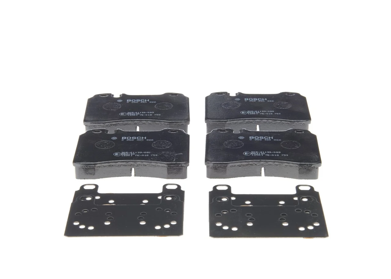 Kit de plaquettes de frein, frein a disque