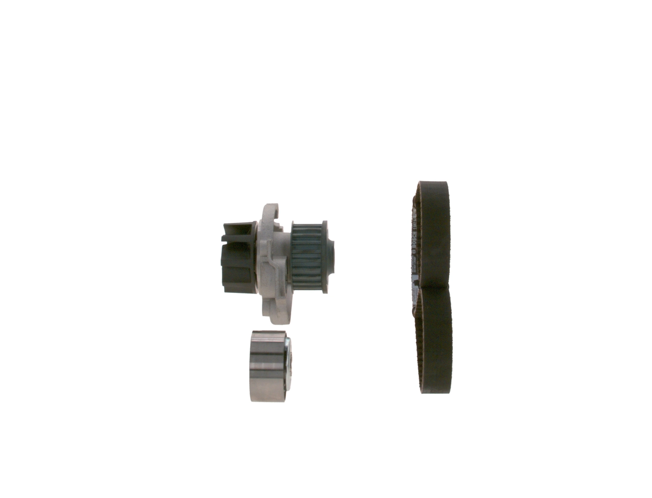 Pompe à eau + kit de courroie crantée BOSCH 1 987 946 906