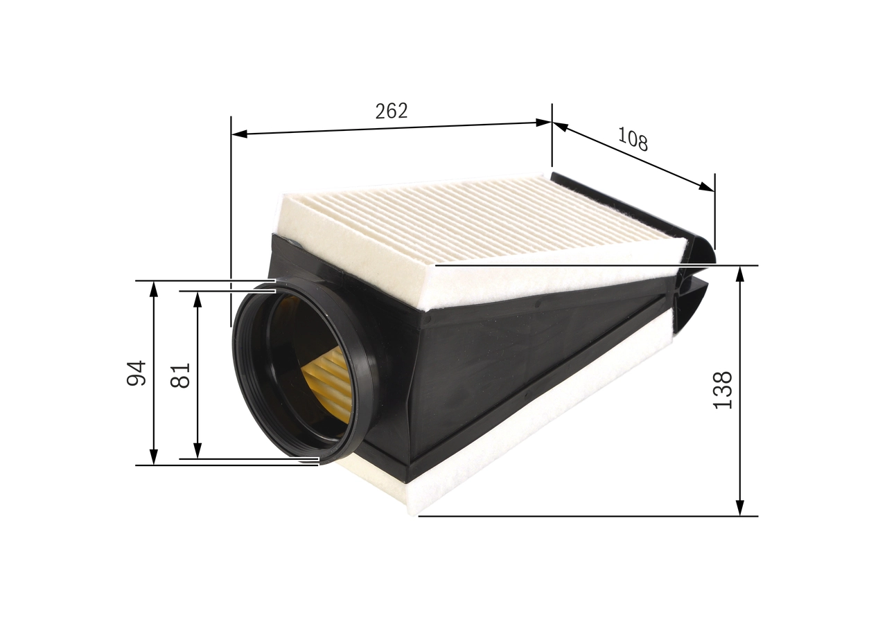 Filtre à air BOSCH F 026 400 497