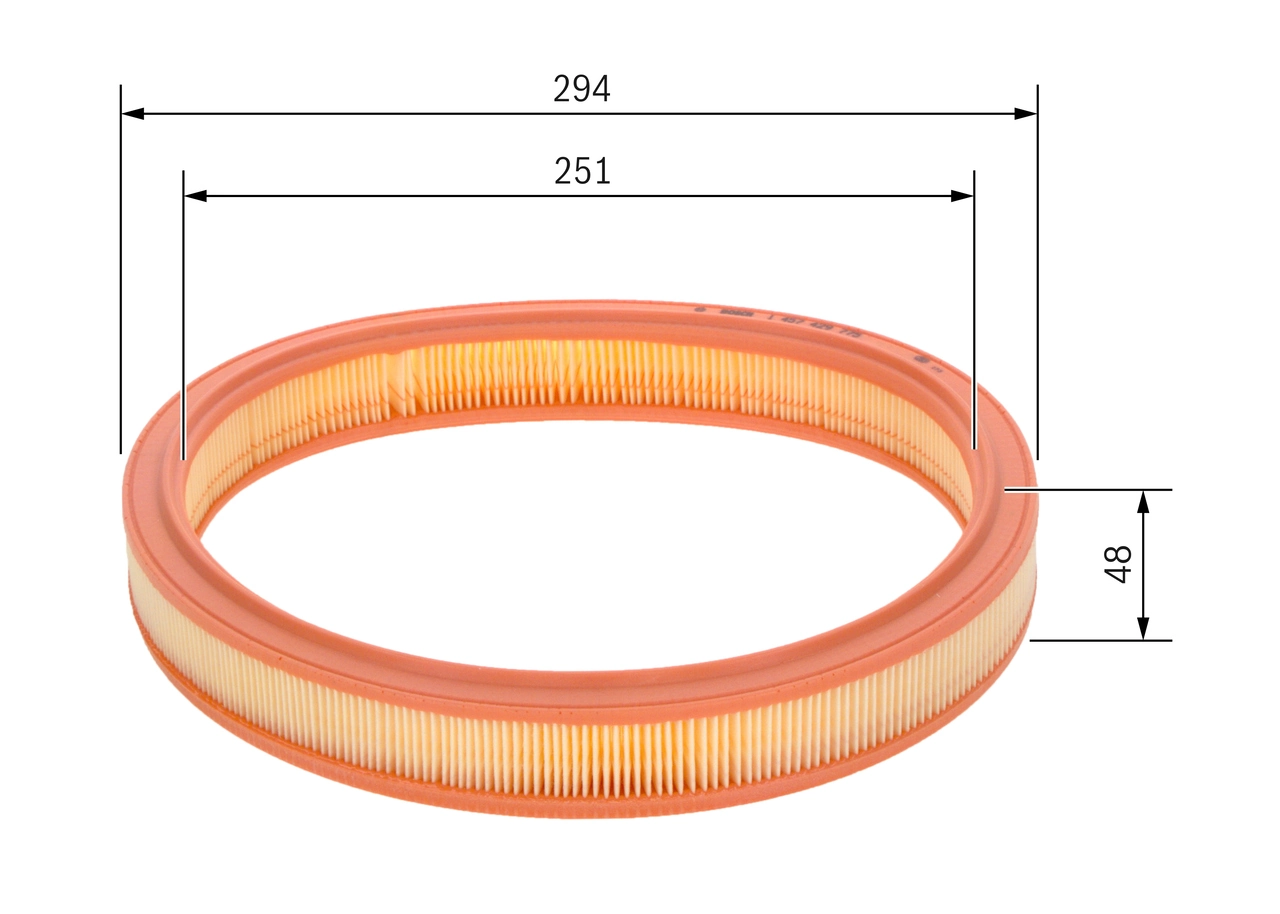 Filtre à air BOSCH 1 457 429 775