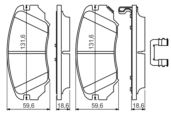 Brake Pad Set, disc brake 3