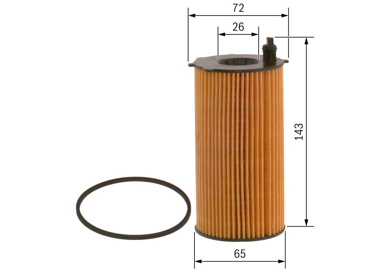 Filtre à huile BOSCH F 026 407 207