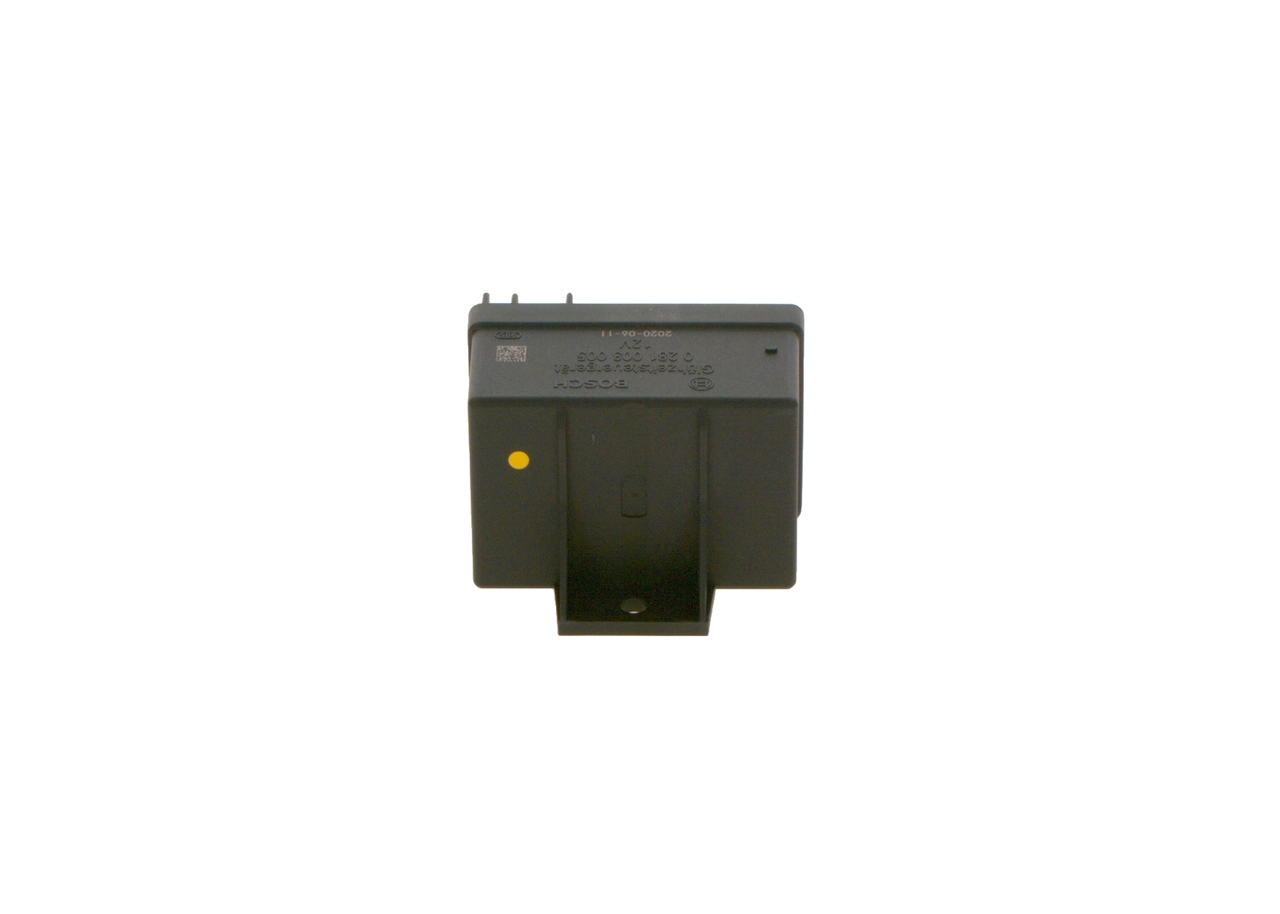 Control Unit, glow time