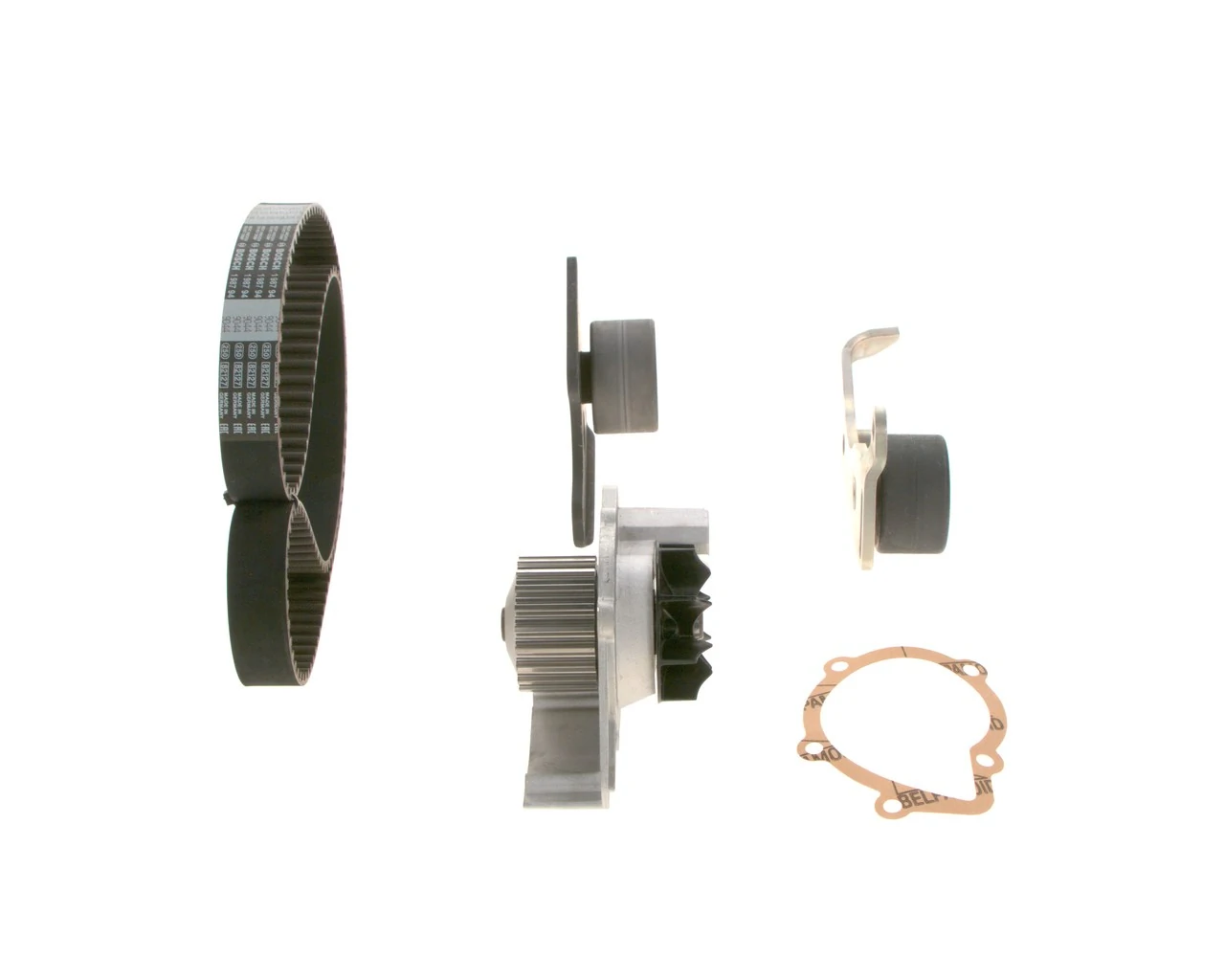 Pompe à eau + kit de courroie crantée BOSCH 1 987 946 966