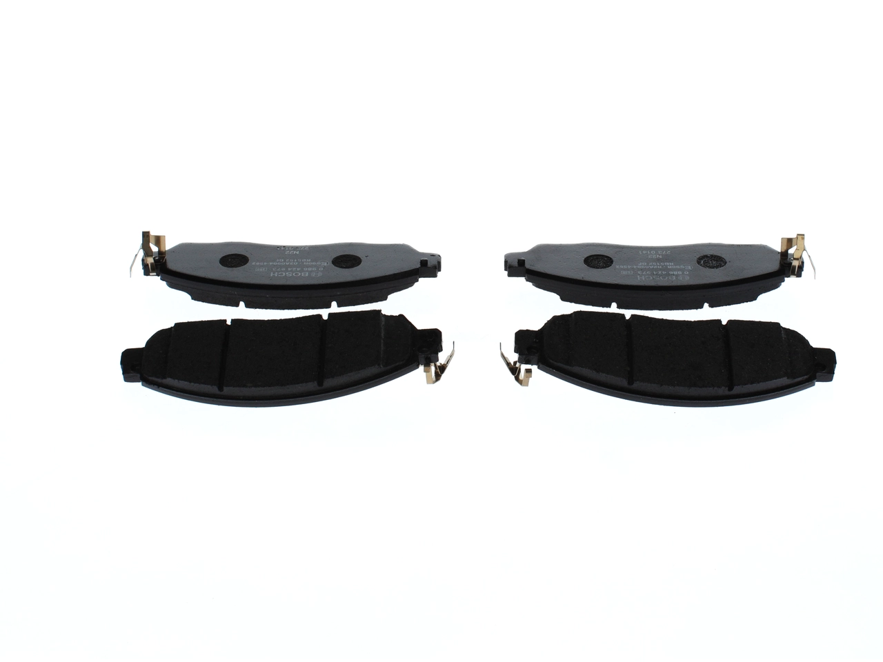 Bosch Kit de Plaquettes de Frein Disque 0 986 424 973 pour Nissan NV200 Serena Vue produit 2
