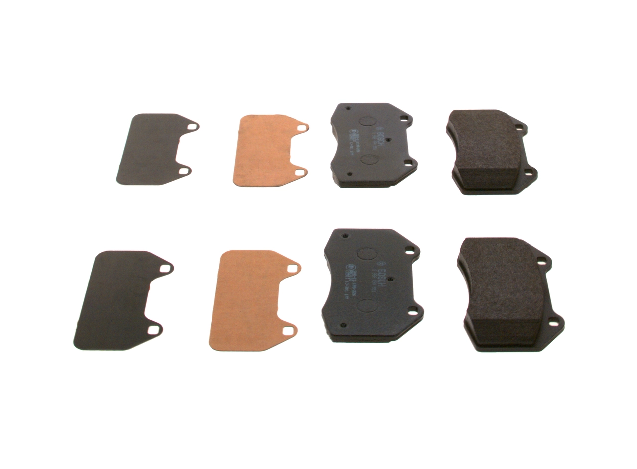 Kit de plaquettes de frein, frein a disque