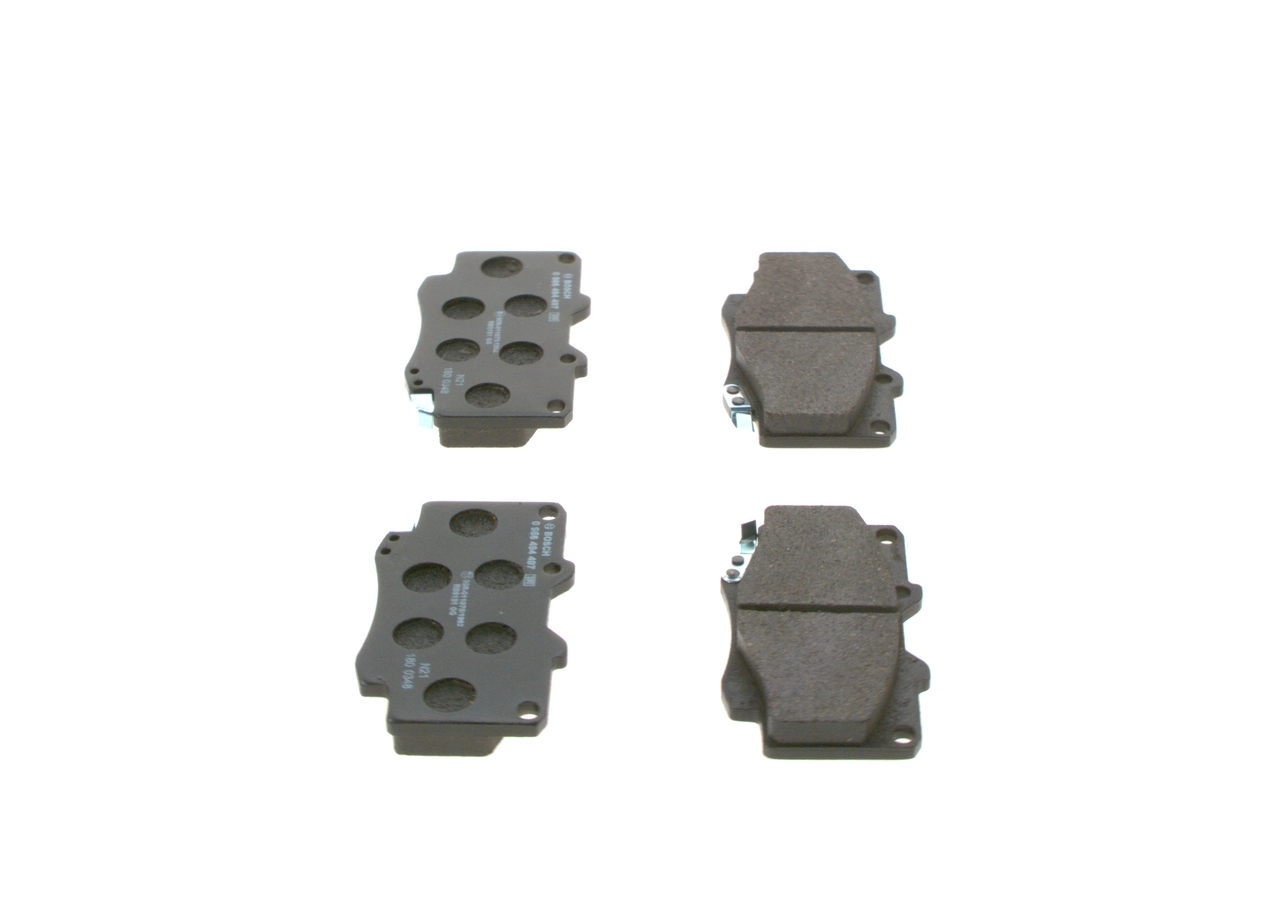 Комплект гальмівних колодок BOSCH (0986494497)