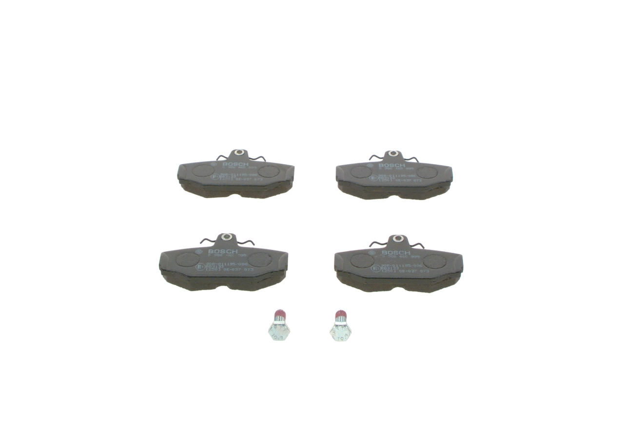 Kit de plaquettes de frein, frein a disque