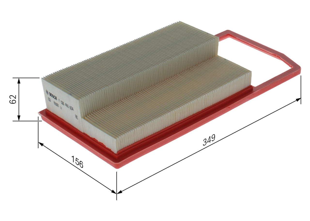 Filtre à air BOSCH F 026 400 654