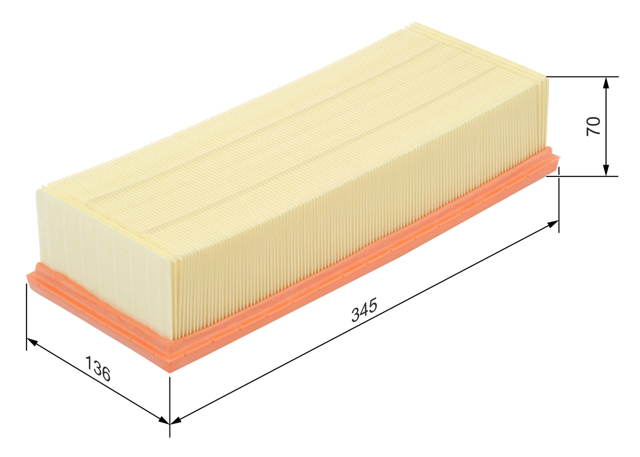 Filtre à air BOSCH 1 987 429 404