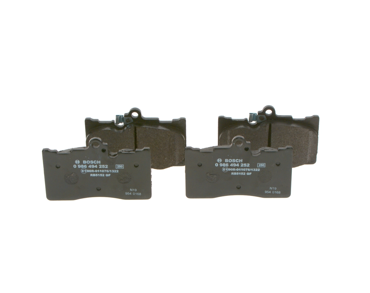 BOSCH 0 986 494 252 — Гальмівні колодки, дискові