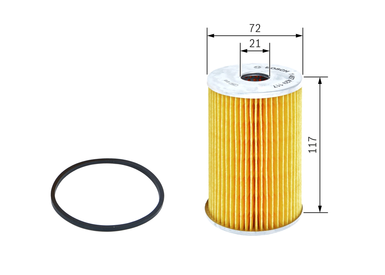 Filtre à huile BOSCH 1 457 429 117