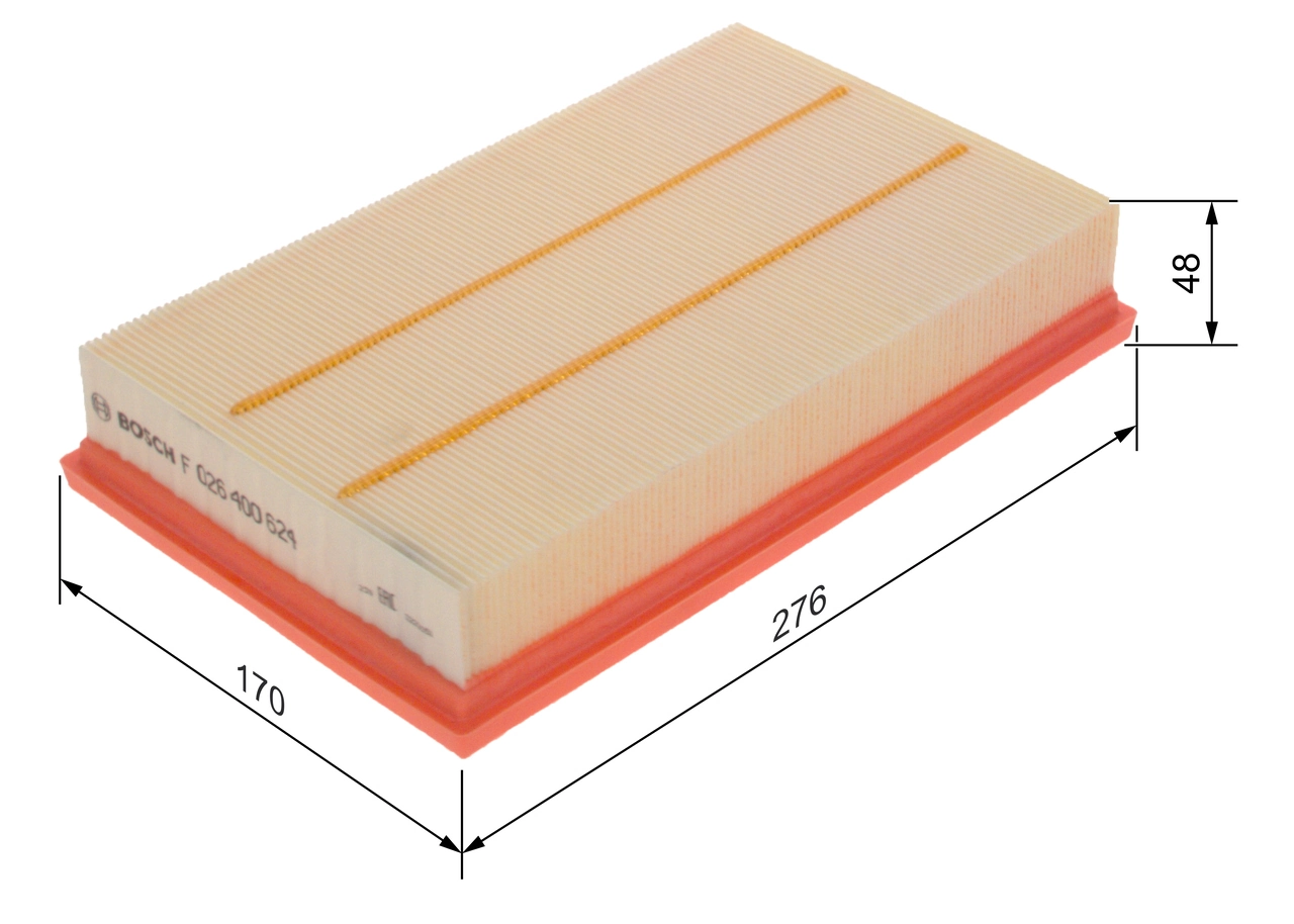 Filtre à air BOSCH F 026 400 624