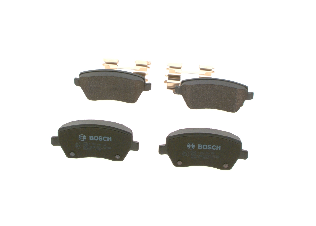 Комплект гальмівних колодок BOSCH (0 986 494 160)