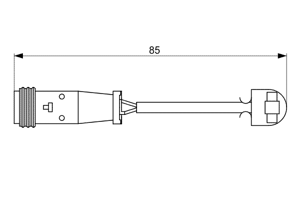 BOSCH 1 987 473 038 — Датчик зносу гальмівних колодок
