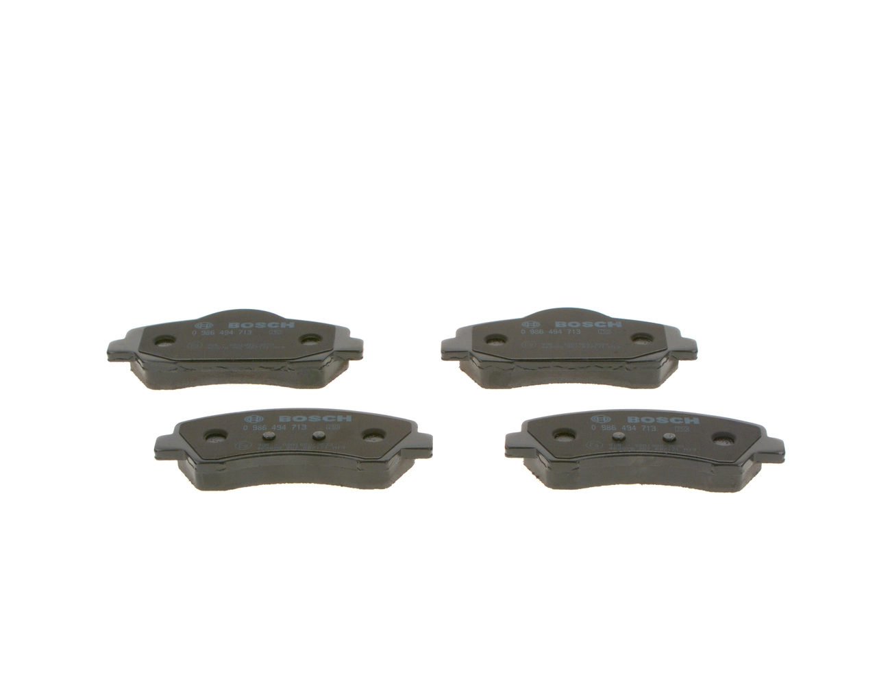 BOSCH 0 986 494 713 — Гальмівні колодки, дискові