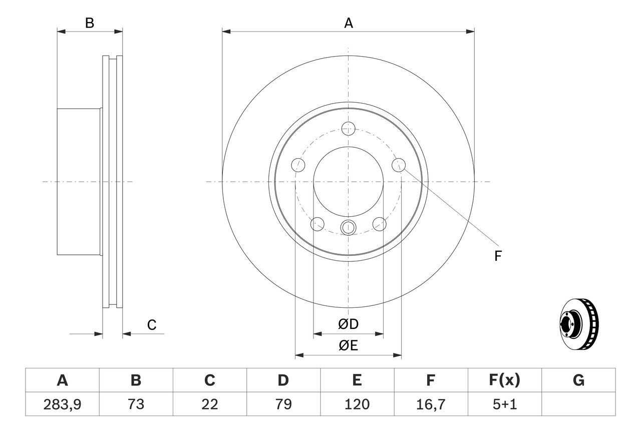 BOSCH 0 986 479 W60