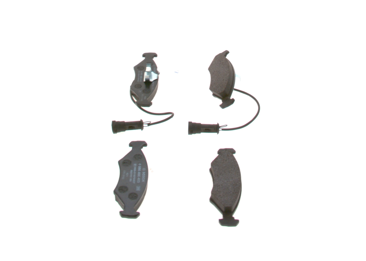Kit de plaquettes de frein, frein à disque BOSCH 0 986 466 403