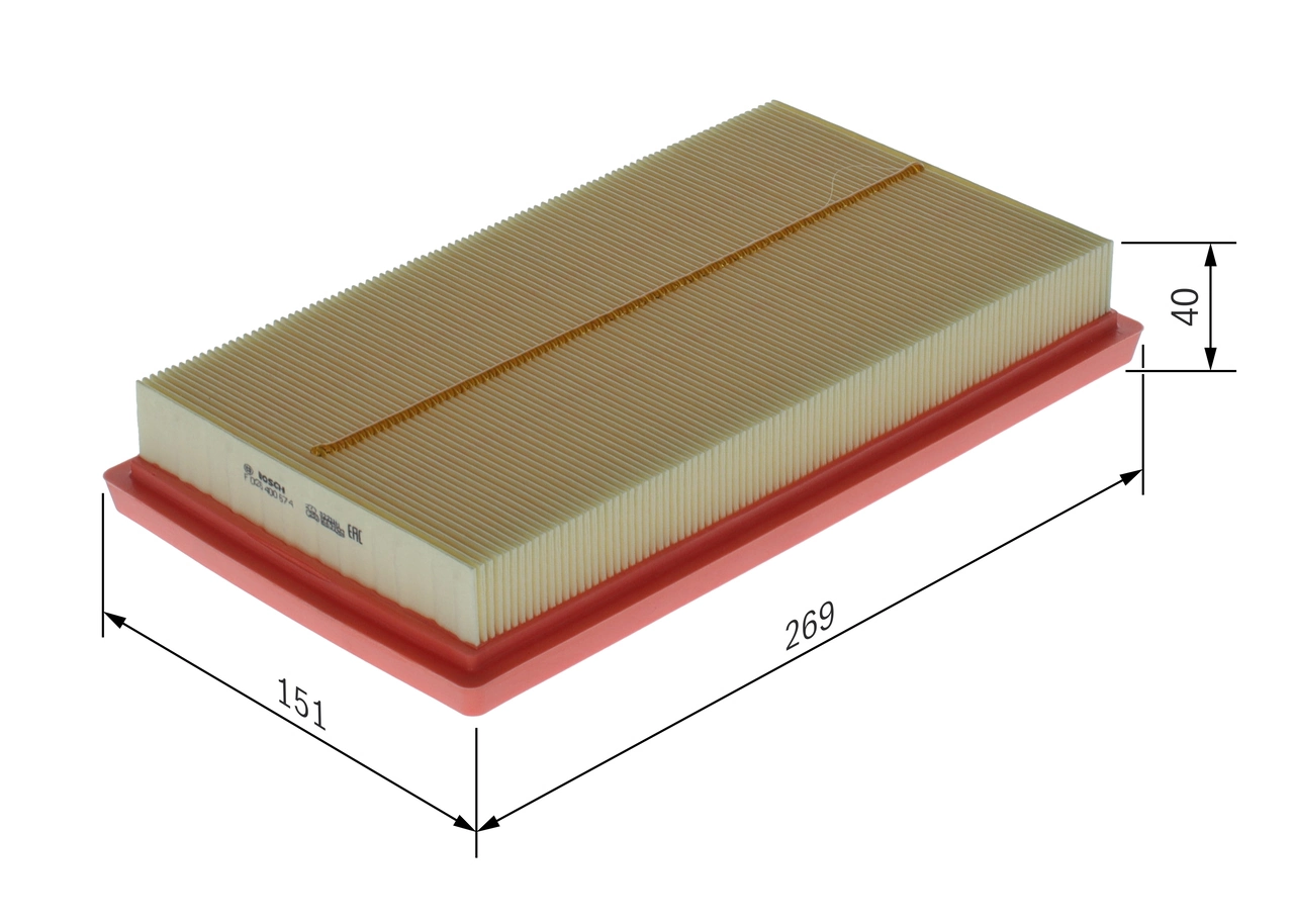 Filtre à air BOSCH F 026 400 674