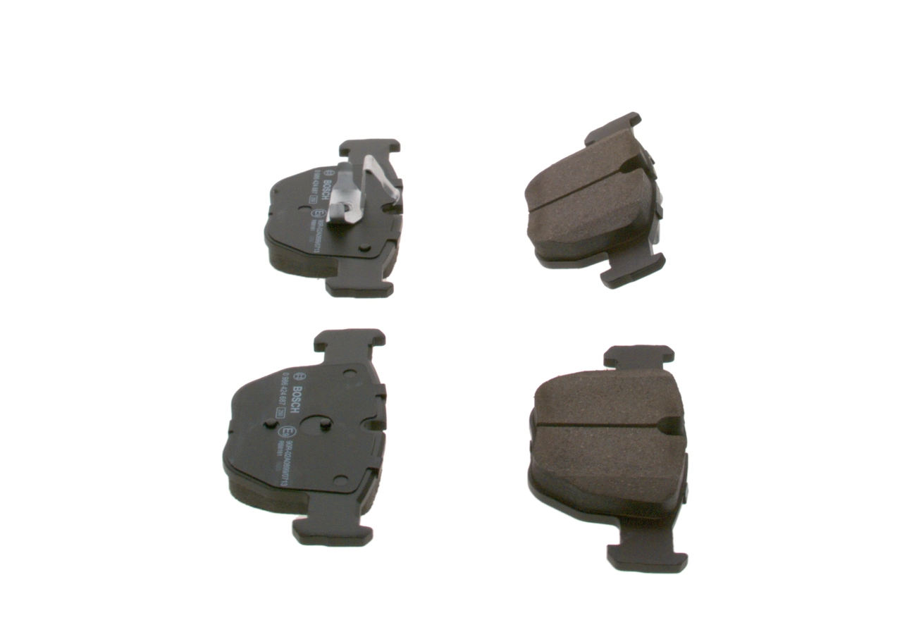 Kit de plaquettes de frein, frein a disque
