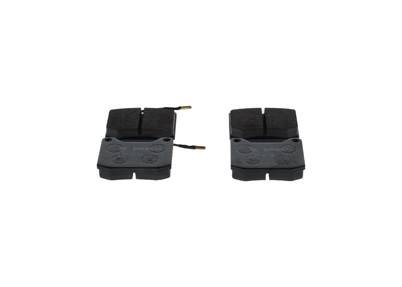 Kit de plaquettes de frein, frein à disque BOSCH 0 986 494 938