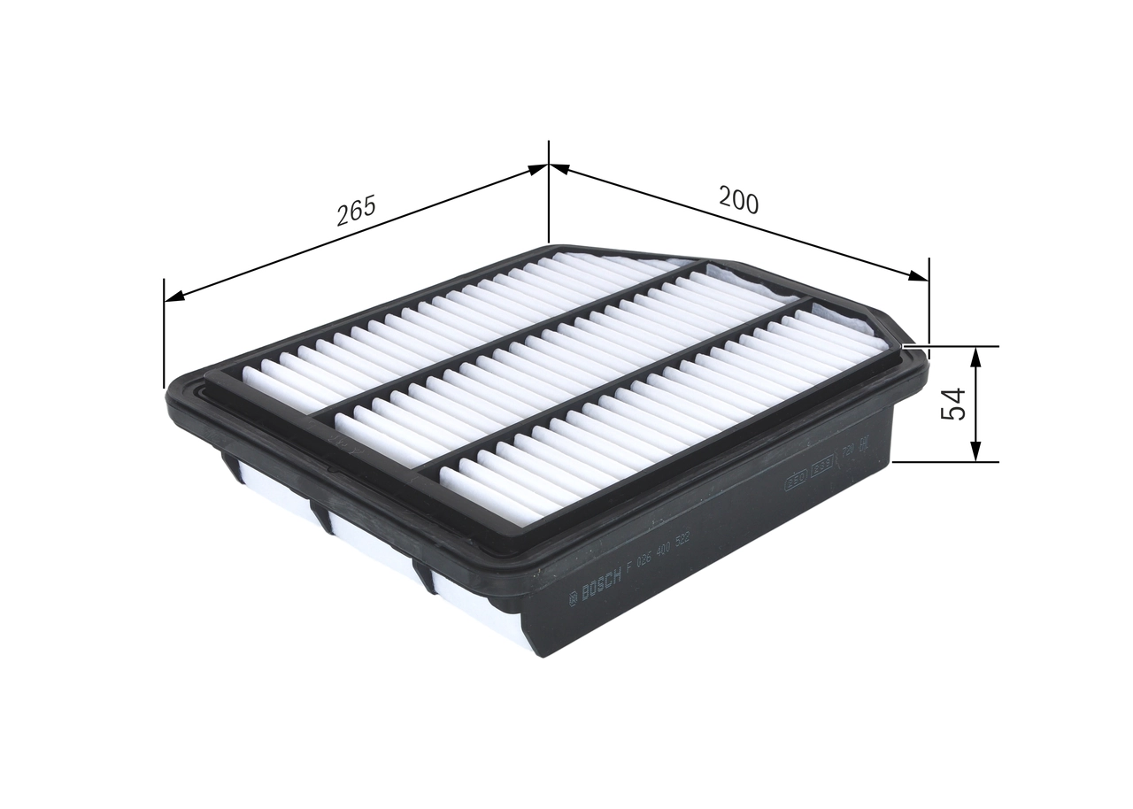 Filtre à air BOSCH F 026 400 522