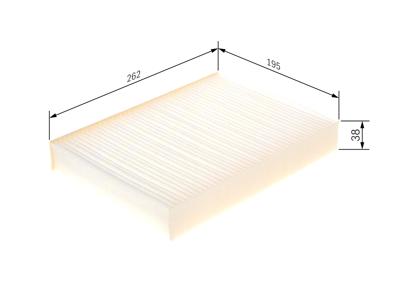 Filtre, air de l'habitacle BOSCH 1 987 435 082